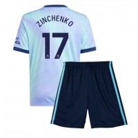 Arsenal Oleksandr Zinchenko #17 3rd trikot Kinder 2024-25 Kurzarm (+ Kurze Hosen)